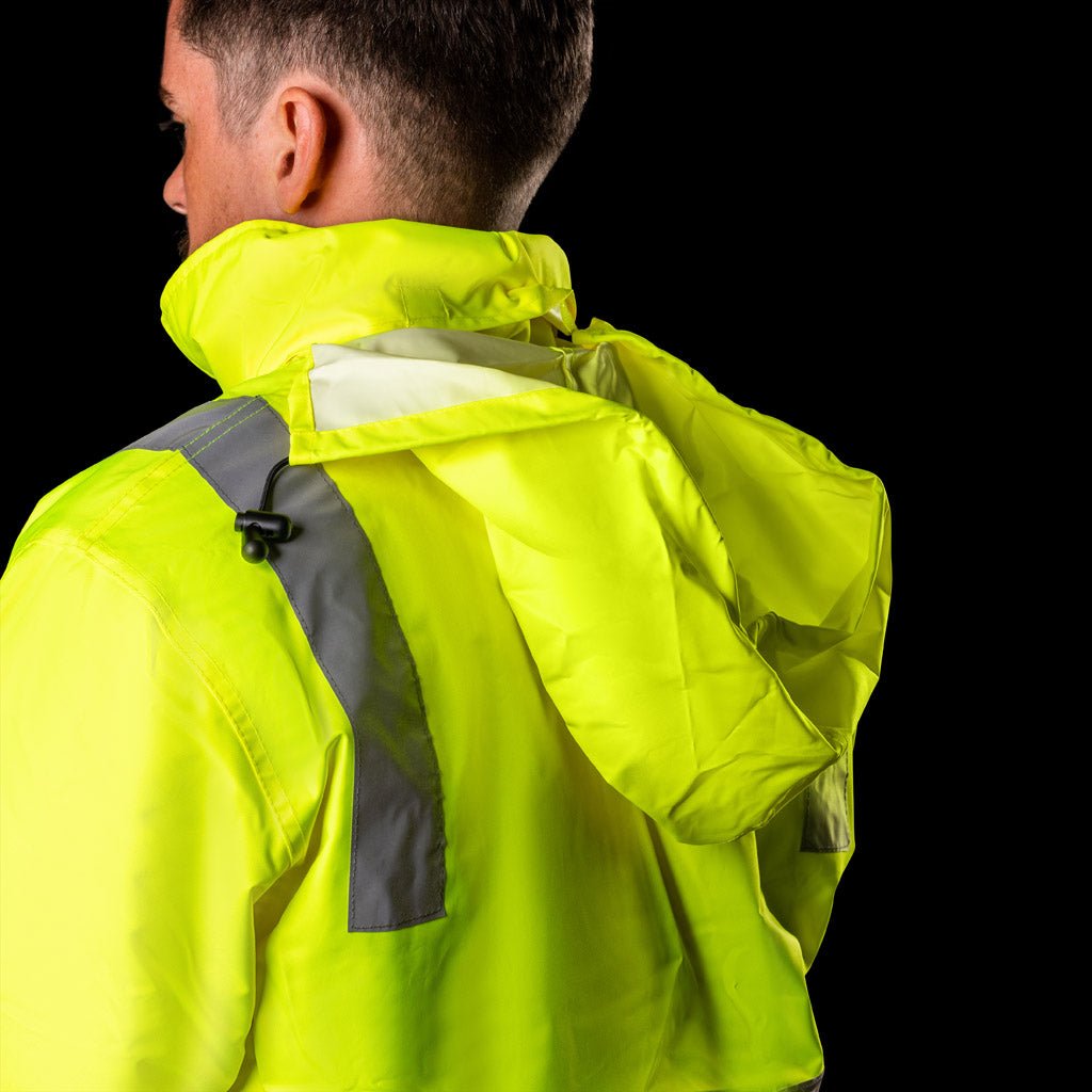 WATERPROOF HI-VIS PARKA JACKET WITH 3M TAPE | SHOP TODAY